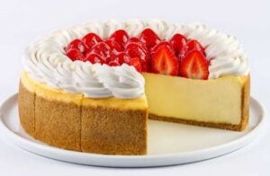 10-Inch Whole Cheesecakes And Specialty Cakes Menu 