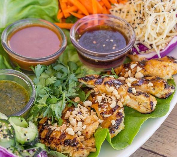 Cheesecake Factory Chicken Lettuce Wrap Tacos